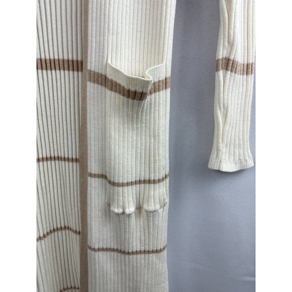 Jaclyn Smith Cream & Tan Cardigan - Picture 4 of 6